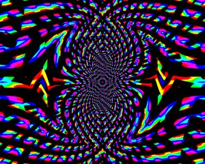 Preview wallpaper pattern, kaleidoscope, fractal, abstraction, bright