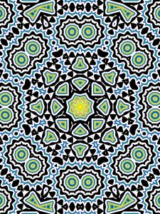 Preview wallpaper pattern, kaleidoscope, shape, abstraction