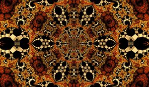 Preview wallpaper pattern, kaleidoscope, shapes