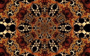 Preview wallpaper pattern, kaleidoscope, shapes