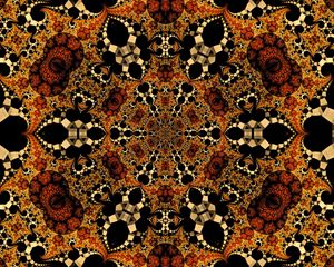 Preview wallpaper pattern, kaleidoscope, shapes