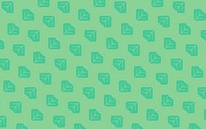 Preview wallpaper pattern, leaves, obliquely, green