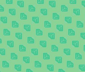 Preview wallpaper pattern, leaves, obliquely, green