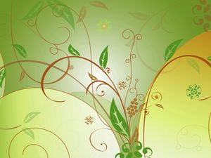 Preview wallpaper pattern, leaves, vector, line, background