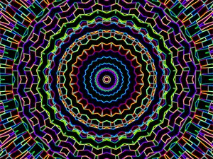 Preview wallpaper pattern, lines, abstraction, colorful, black