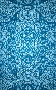 Preview wallpaper pattern, lines, abstraction, blue, white