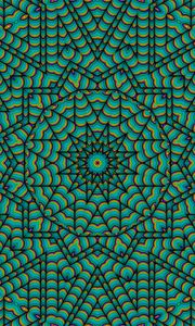 Preview wallpaper pattern, lines, geometry, fractal, green