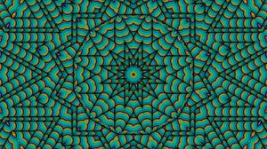 Preview wallpaper pattern, lines, geometry, fractal, green
