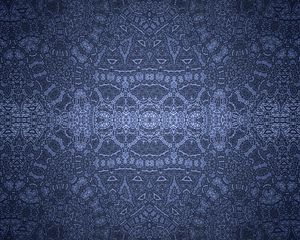 Preview wallpaper pattern, lines, symmetry, reflection, abstraction, blue