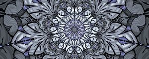 Preview wallpaper pattern, mandala, abstraction, symmetry