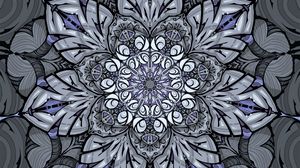 Preview wallpaper pattern, mandala, abstraction, symmetry