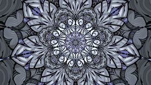 Preview wallpaper pattern, mandala, abstraction, symmetry