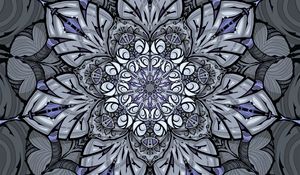 Preview wallpaper pattern, mandala, abstraction, symmetry