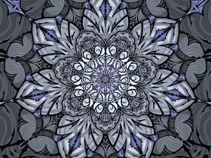 Preview wallpaper pattern, mandala, abstraction, symmetry