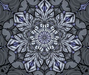 Preview wallpaper pattern, mandala, abstraction, symmetry