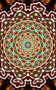 Preview wallpaper pattern, mandala, fractal, abstraction