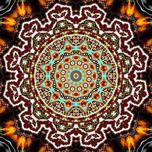 Preview wallpaper pattern, mandala, fractal, abstraction