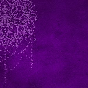 Preview wallpaper pattern, mandala, purple, art