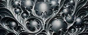 Preview wallpaper pattern, metal, relief, abstraction, gray