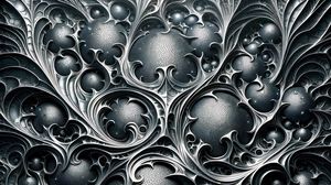 Preview wallpaper pattern, metal, relief, abstraction, gray