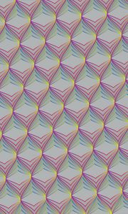 Preview wallpaper pattern, optical illusion, volume, colorful, texture