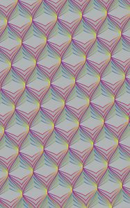Preview wallpaper pattern, optical illusion, volume, colorful, texture