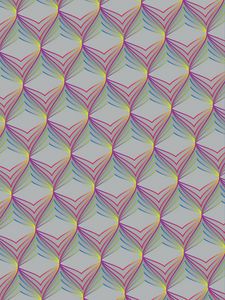 Preview wallpaper pattern, optical illusion, volume, colorful, texture