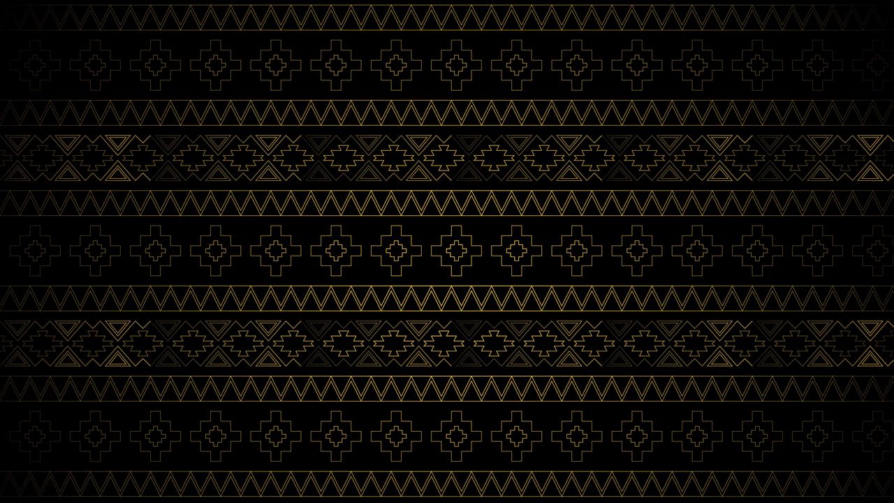 Wallpaper pattern, ornament, motif, symmetry, dark