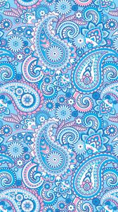Preview wallpaper pattern, patterns, texture, blue, pink
