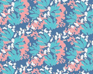 Preview wallpaper pattern, rabbits, leaves, carrots