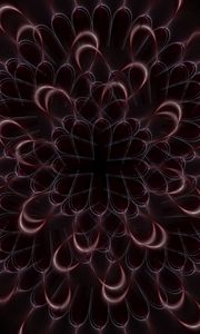Preview wallpaper pattern, shapes, abstraction, dark