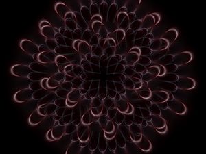 Preview wallpaper pattern, shapes, abstraction, dark