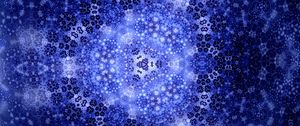 Preview wallpaper pattern, shapes, dots, abstraction, blue