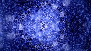 Preview wallpaper pattern, shapes, dots, abstraction, blue