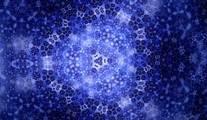 Preview wallpaper pattern, shapes, dots, abstraction, blue