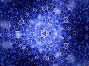 Preview wallpaper pattern, shapes, dots, abstraction, blue