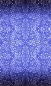 Preview wallpaper pattern, shapes, fractal, blue, background
