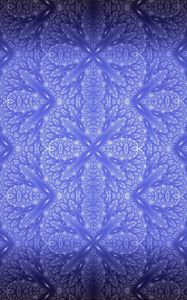 Preview wallpaper pattern, shapes, fractal, blue, background