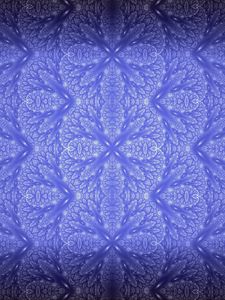 Preview wallpaper pattern, shapes, fractal, blue, background