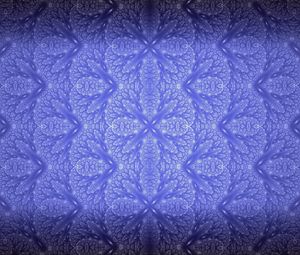 Preview wallpaper pattern, shapes, fractal, blue, background