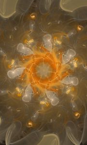 Preview wallpaper pattern, shapes, glow, abstraction
