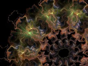 Preview wallpaper pattern, shapes, glow, stains, abstraction