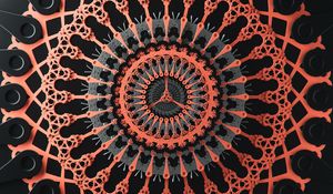 Preview wallpaper pattern, structure, 3d, volume