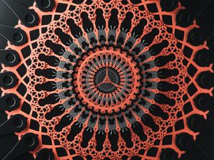 Preview wallpaper pattern, structure, 3d, volume