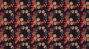 Preview wallpaper pattern, texture, color, tile, red, black