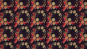 Preview wallpaper pattern, texture, color, tile, red, black