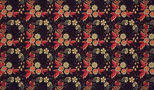 Preview wallpaper pattern, texture, color, tile, red, black