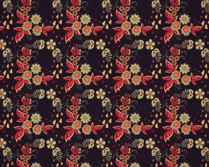 Preview wallpaper pattern, texture, color, tile, red, black