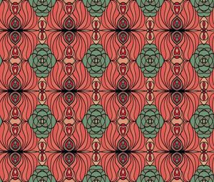 Preview wallpaper pattern, texture, red, green