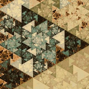 Preview wallpaper pattern, triangles, geometry, colorful, fractal